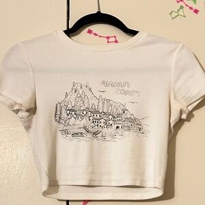 GARAGE CLOTHING coast graphic baby tee
